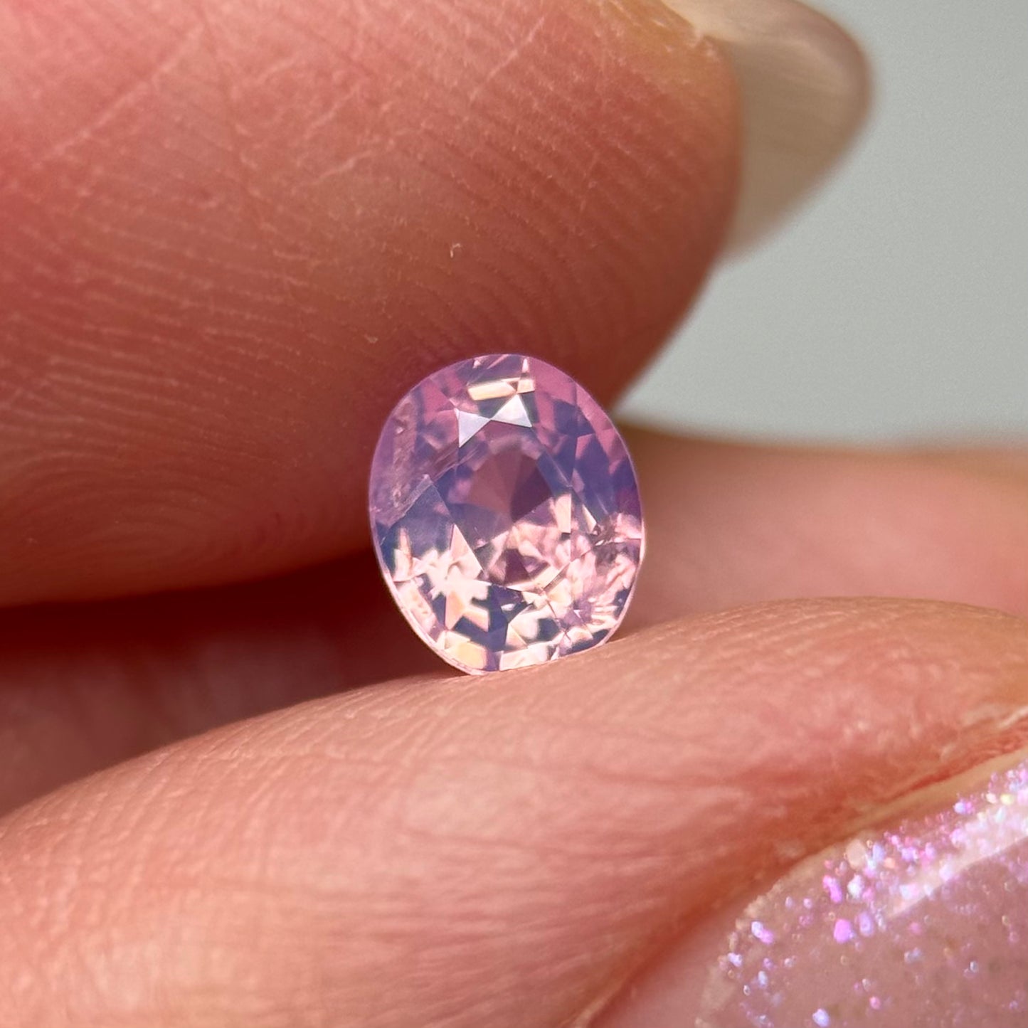 0.69ct Natural Pink Milky Sapphire Vietnam