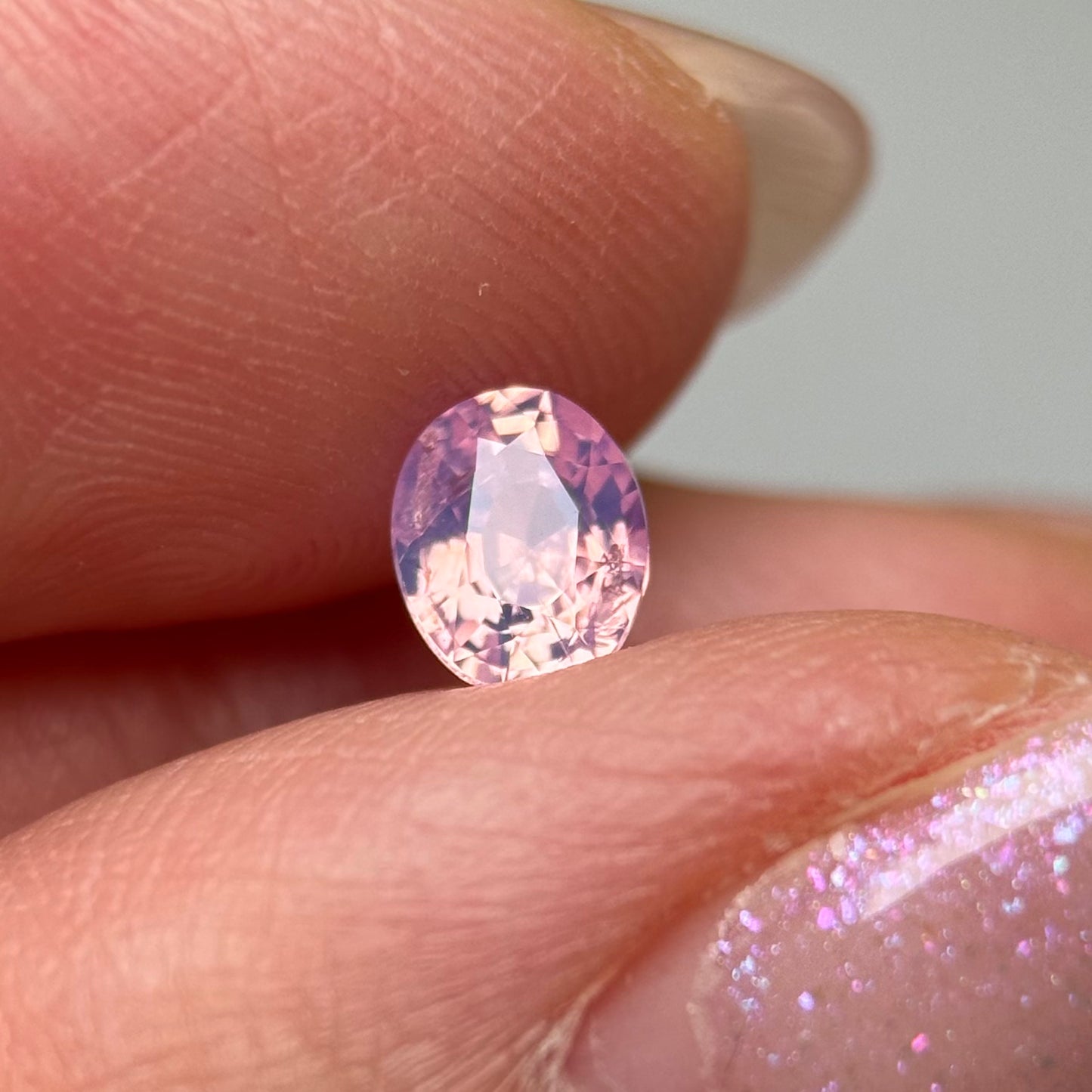 0.69ct Natural Pink Milky Sapphire Vietnam
