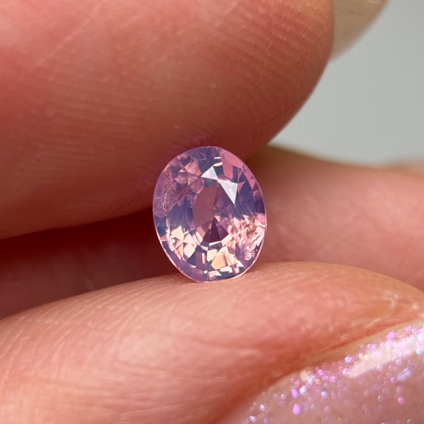 0.69ct Natural Pink Milky Sapphire Vietnam