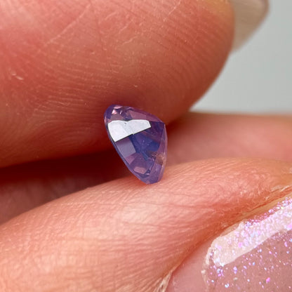 0.68ct Natural Pinkish Purple Milky Sapphire Vietnam