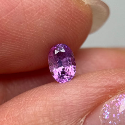 0.61ct Natural Purple Milky Sapphire Vietnam