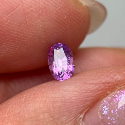 0.61ct Natural Purple Milky Sapphire Vietnam
