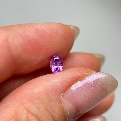 0.61ct Natural Purple Milky Sapphire Vietnam
