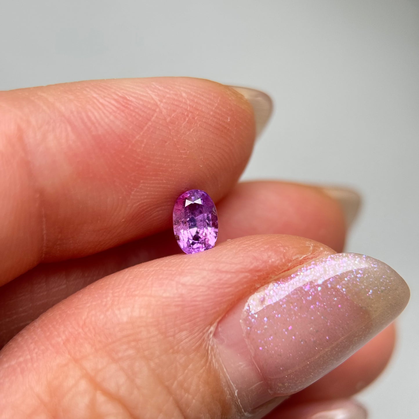 0.61ct Natural Purple Milky Sapphire Vietnam