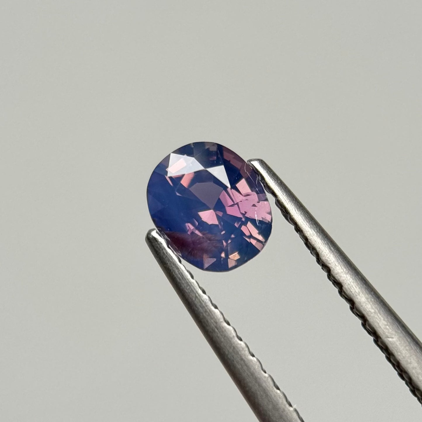 0.69ct Natural Bluish Purple Milky Sapphire Vietnam
