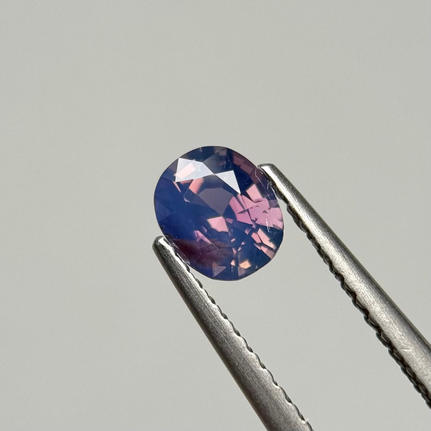 0.64ct Natural Pinkish Purple Milky Sapphire Vietnam