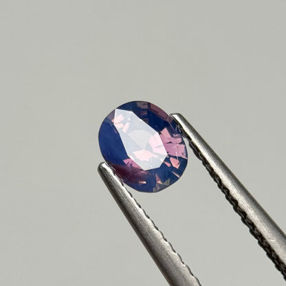 0.64ct Natural Pinkish Purple Milky Sapphire Vietnam