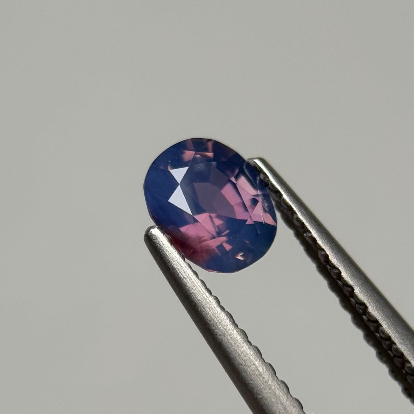 0.69ct Natural Bluish Purple Milky Sapphire Vietnam
