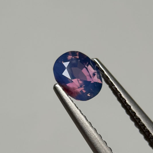 0.69ct Natural Bluish Purple Milky Sapphire Vietnam