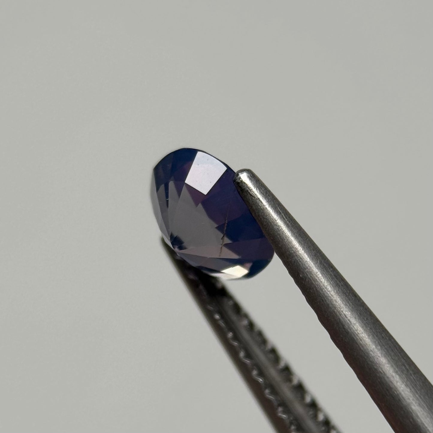 0.69ct Natural Bluish Purple Milky Sapphire Vietnam