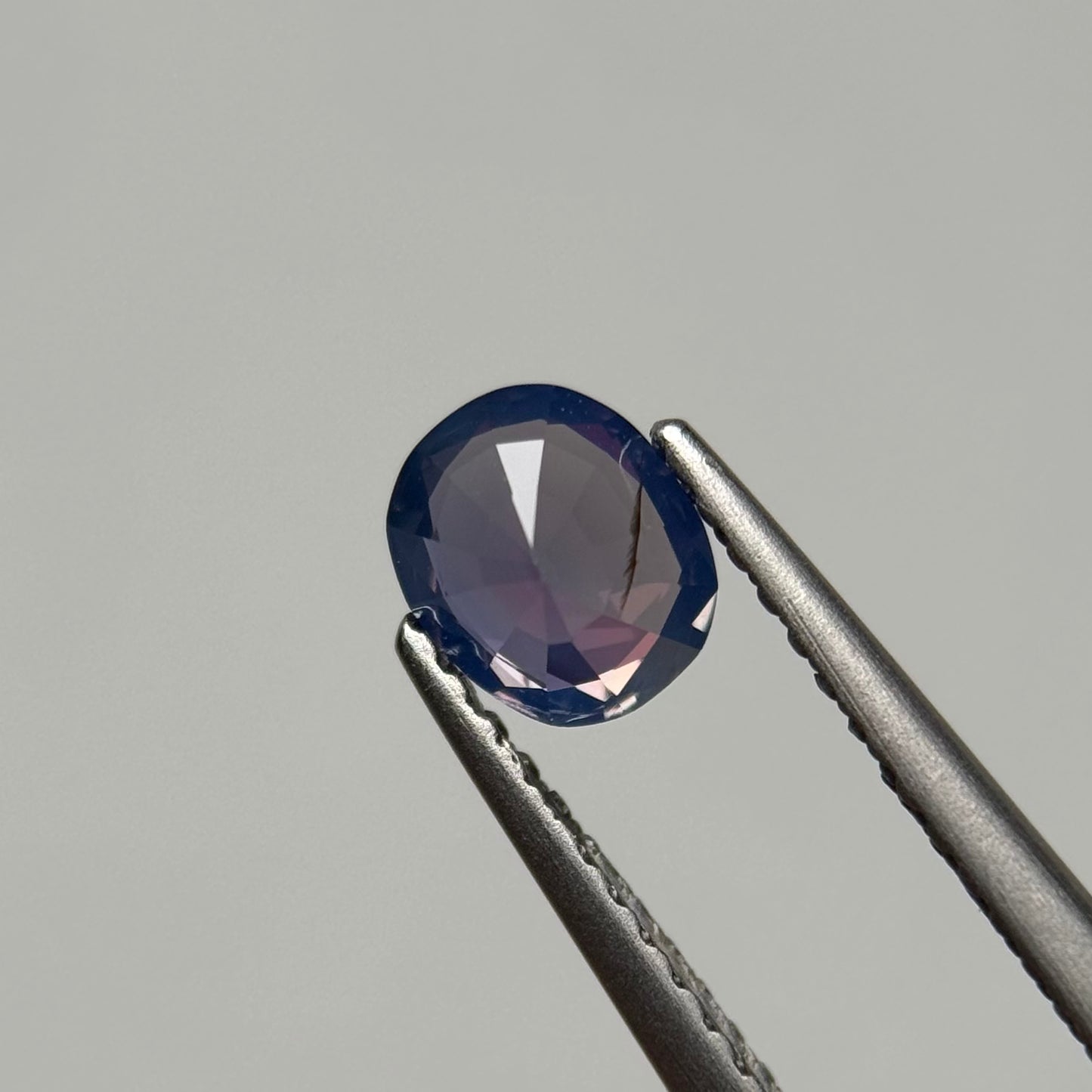 0.69ct Natural Bluish Purple Milky Sapphire Vietnam
