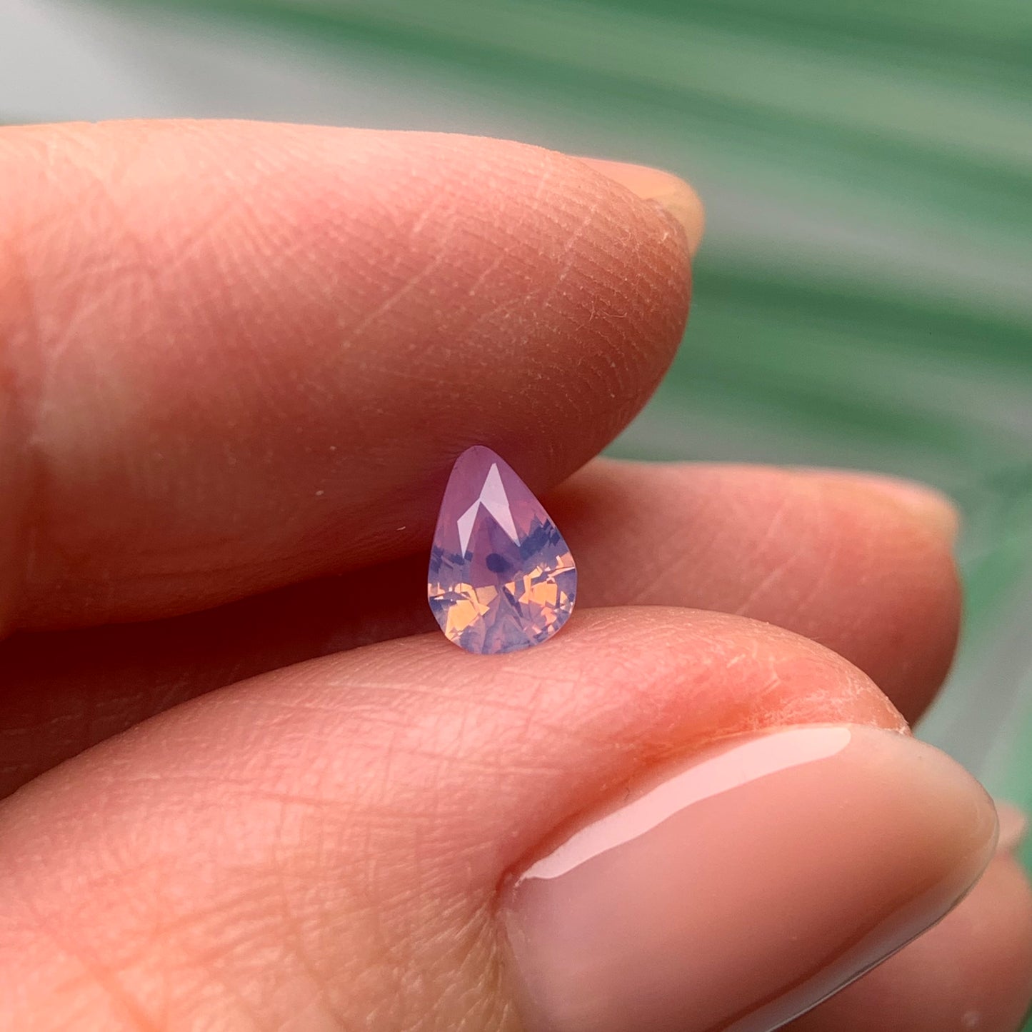 0.55ct Natural Purple Milky Sapphire Vietnam
