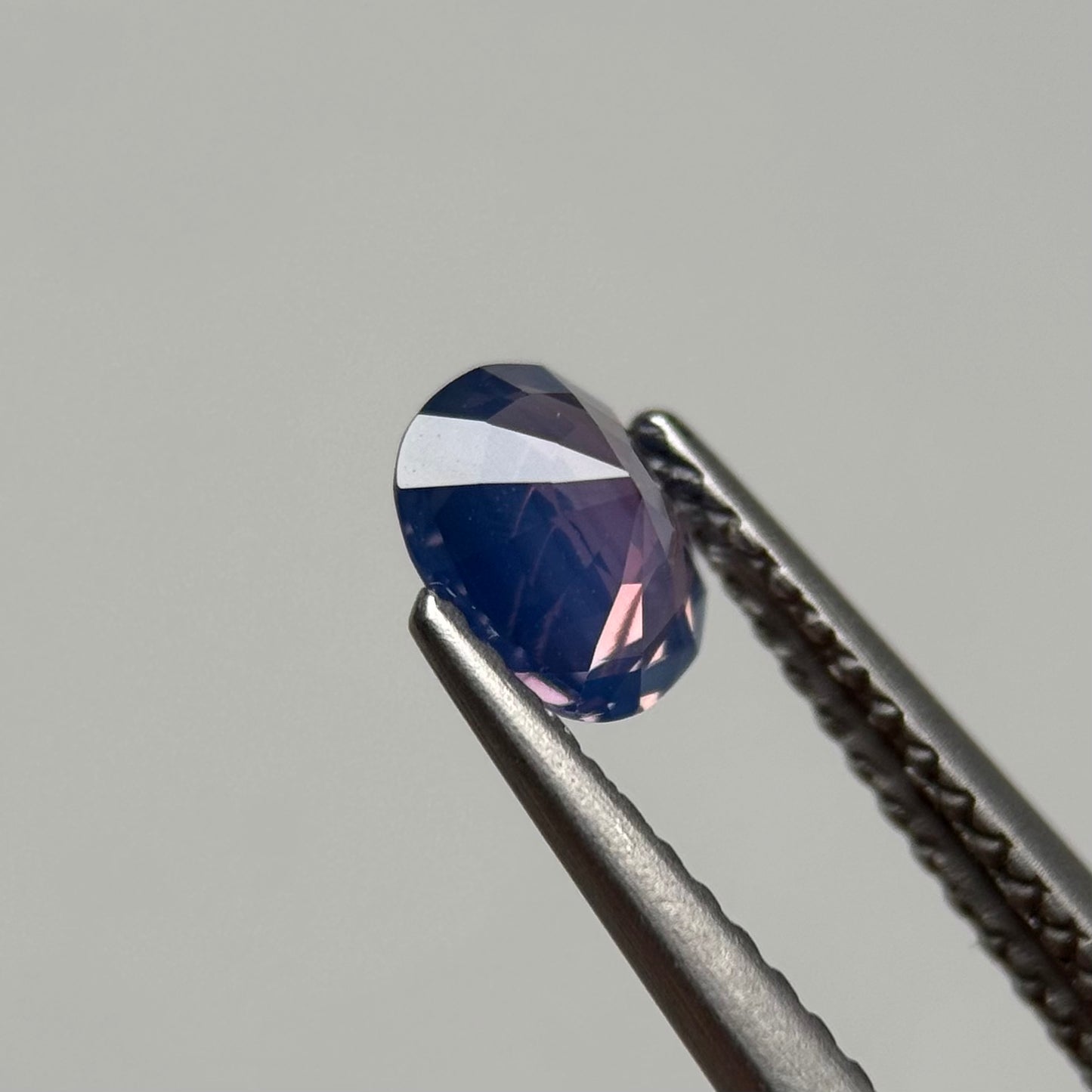 0.69ct Natural Bluish Purple Milky Sapphire Vietnam