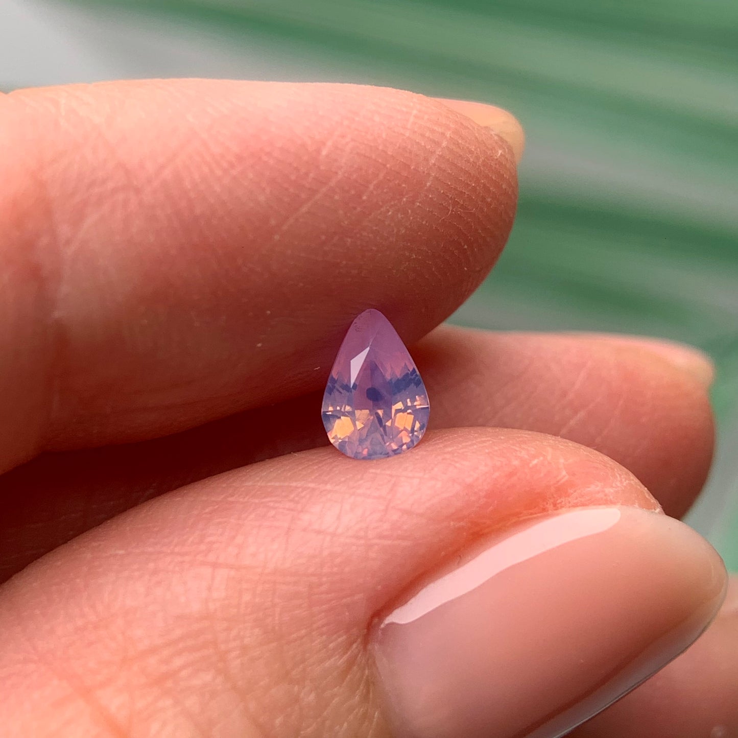 0.55ct Natural Purple Milky Sapphire Vietnam