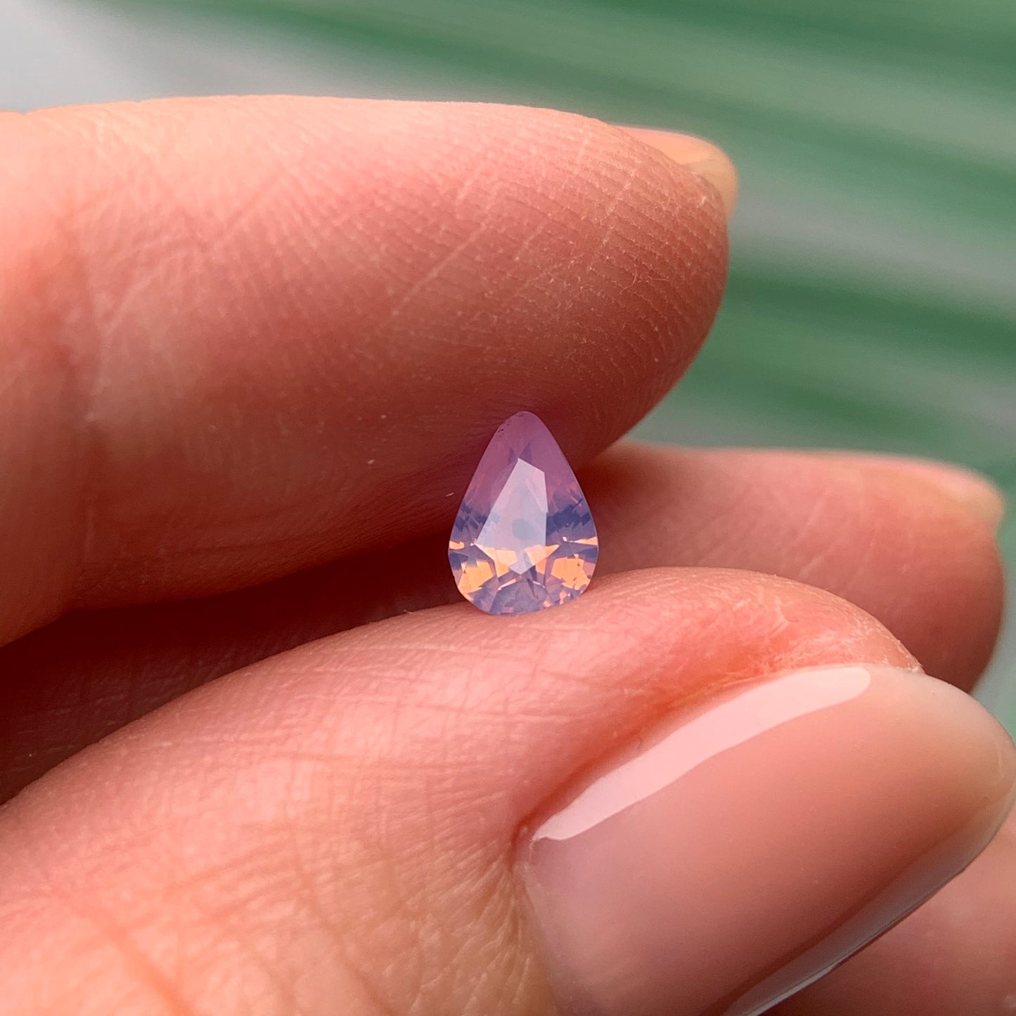 0.55ct Natural Purple Milky Sapphire Vietnam
