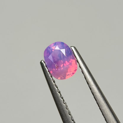 0.60ct Natural  Purplish Pink Milky Sapphire Vietnam