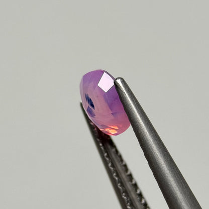 0.60ct Natural  Purplish Pink Milky Sapphire Vietnam