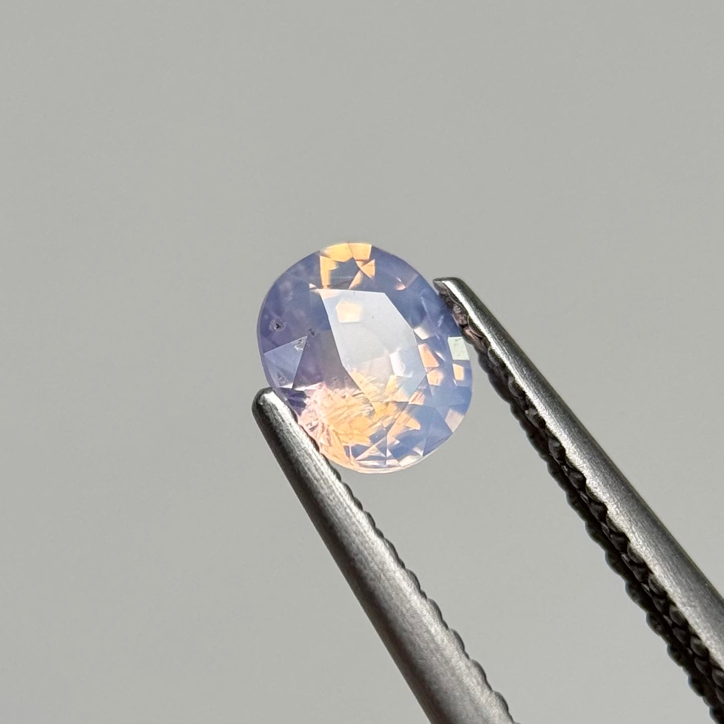 0.67ct Natural White Milky Sapphire Vietnam