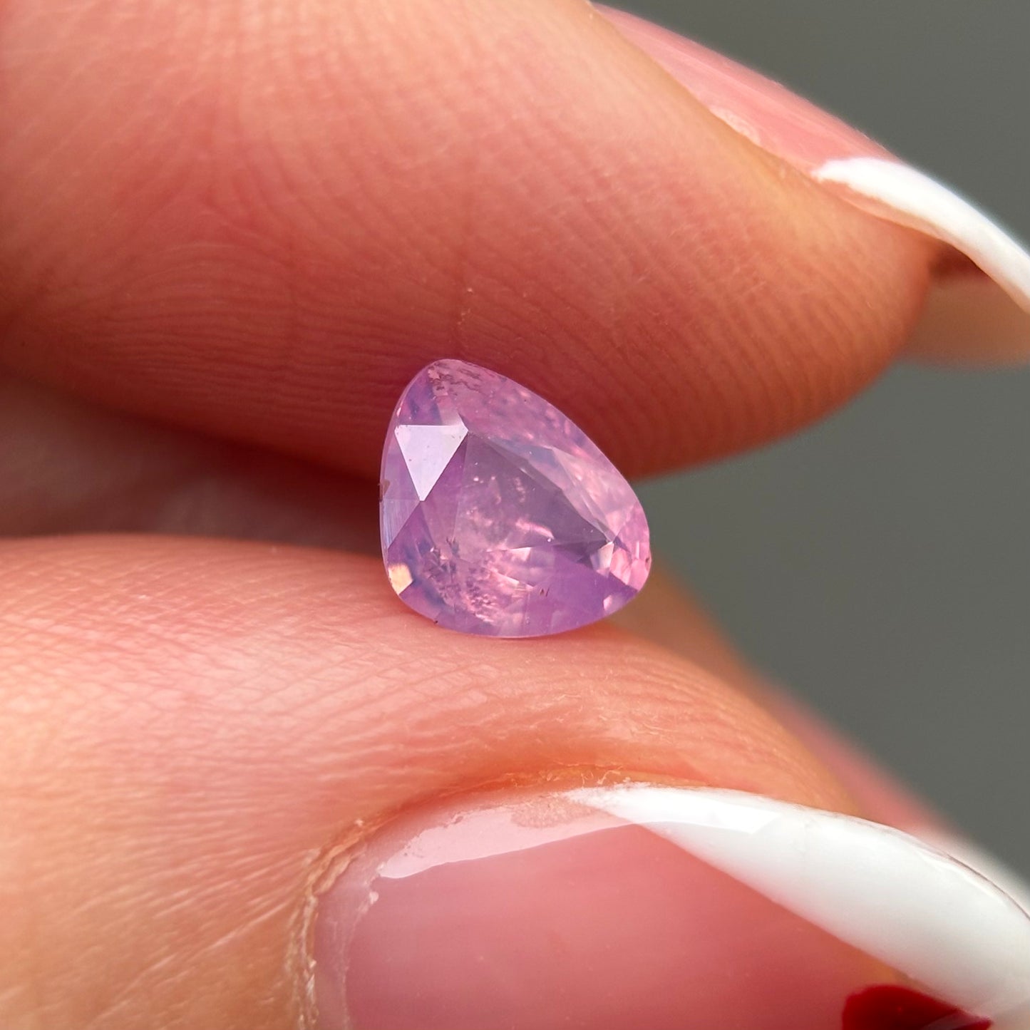 0.87ct Natural Pink Milky Sapphire Vietnam