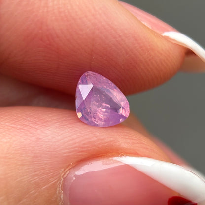 0.87ct Natural Pink Milky Sapphire Vietnam