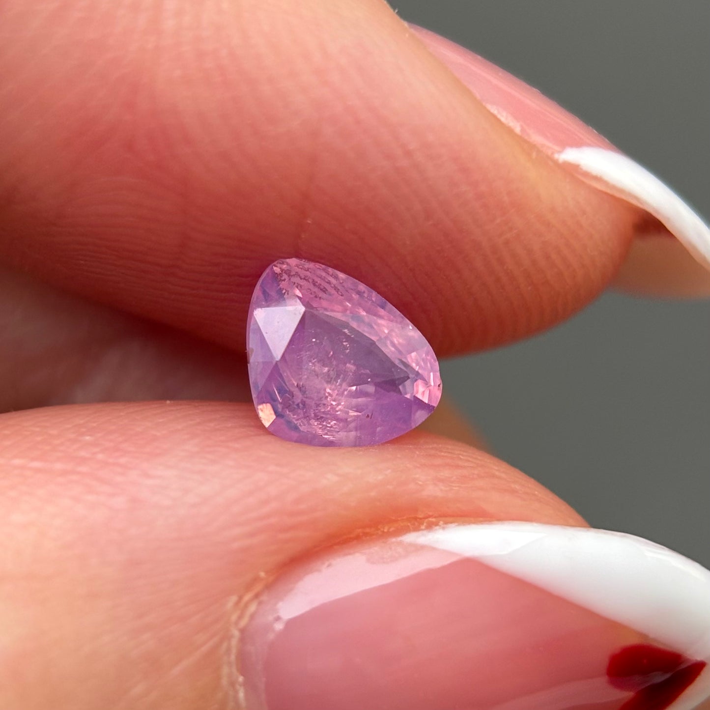 0.87ct Natural Pink Milky Sapphire Vietnam