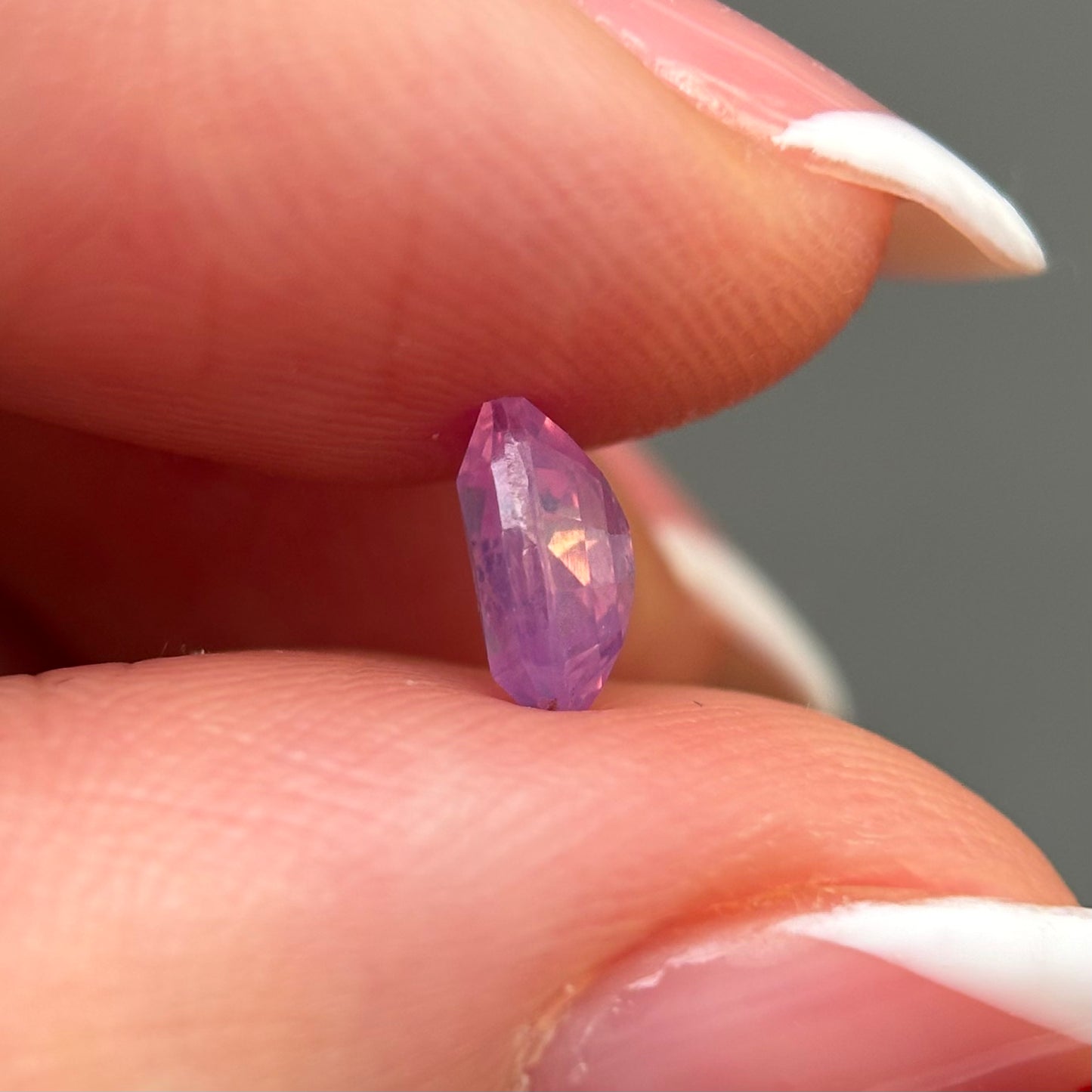 0.87ct Natural Pink Milky Sapphire Vietnam