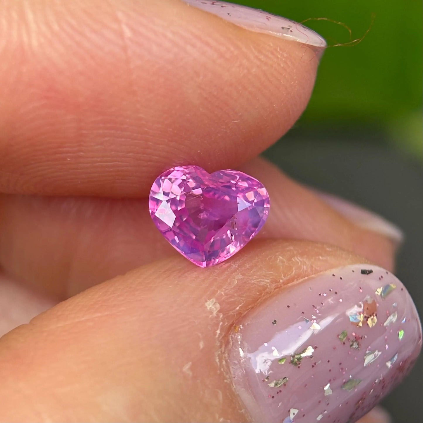 1.03 ct Natural Pink Milky Sapphire Viet Nam.