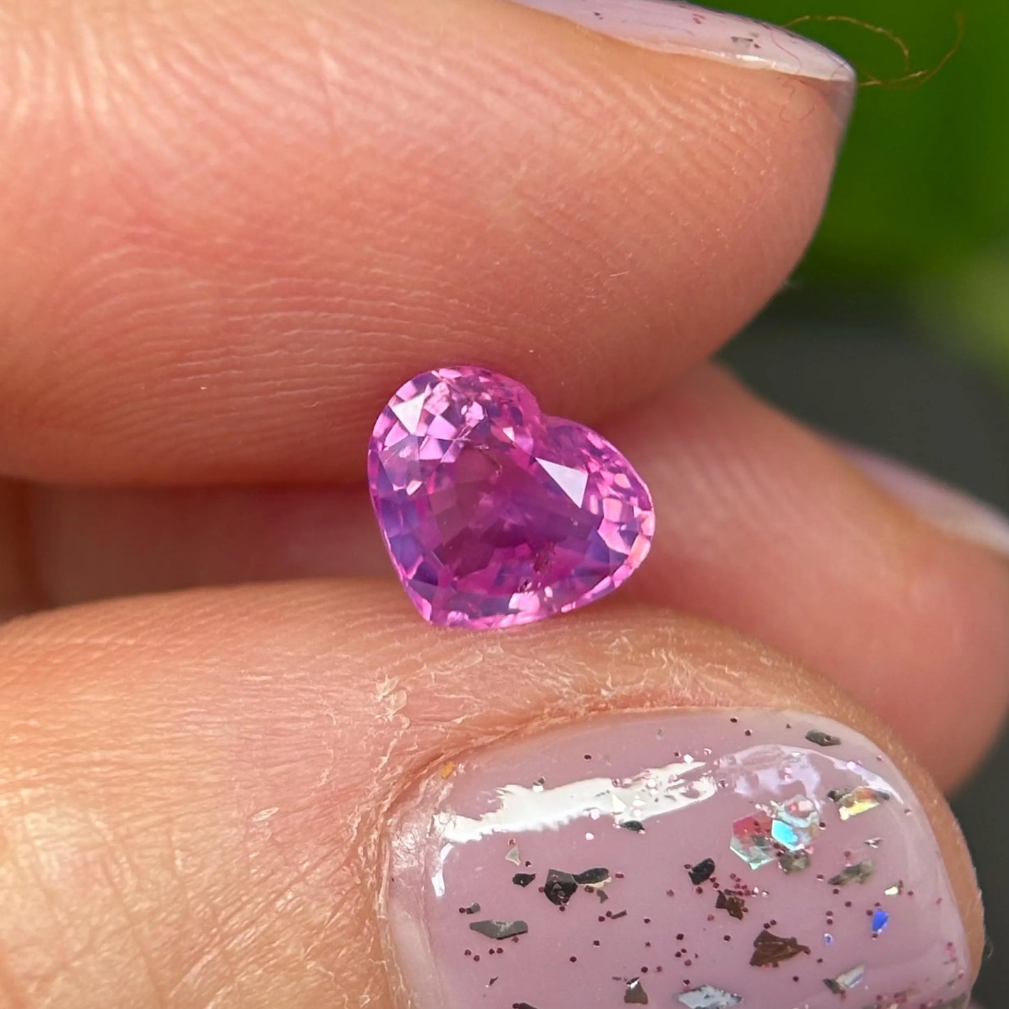 1.03 ct Natural Pink Milky Sapphire Viet Nam.