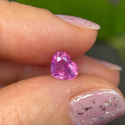 1.03 ct Natural Pink Milky Sapphire Viet Nam.