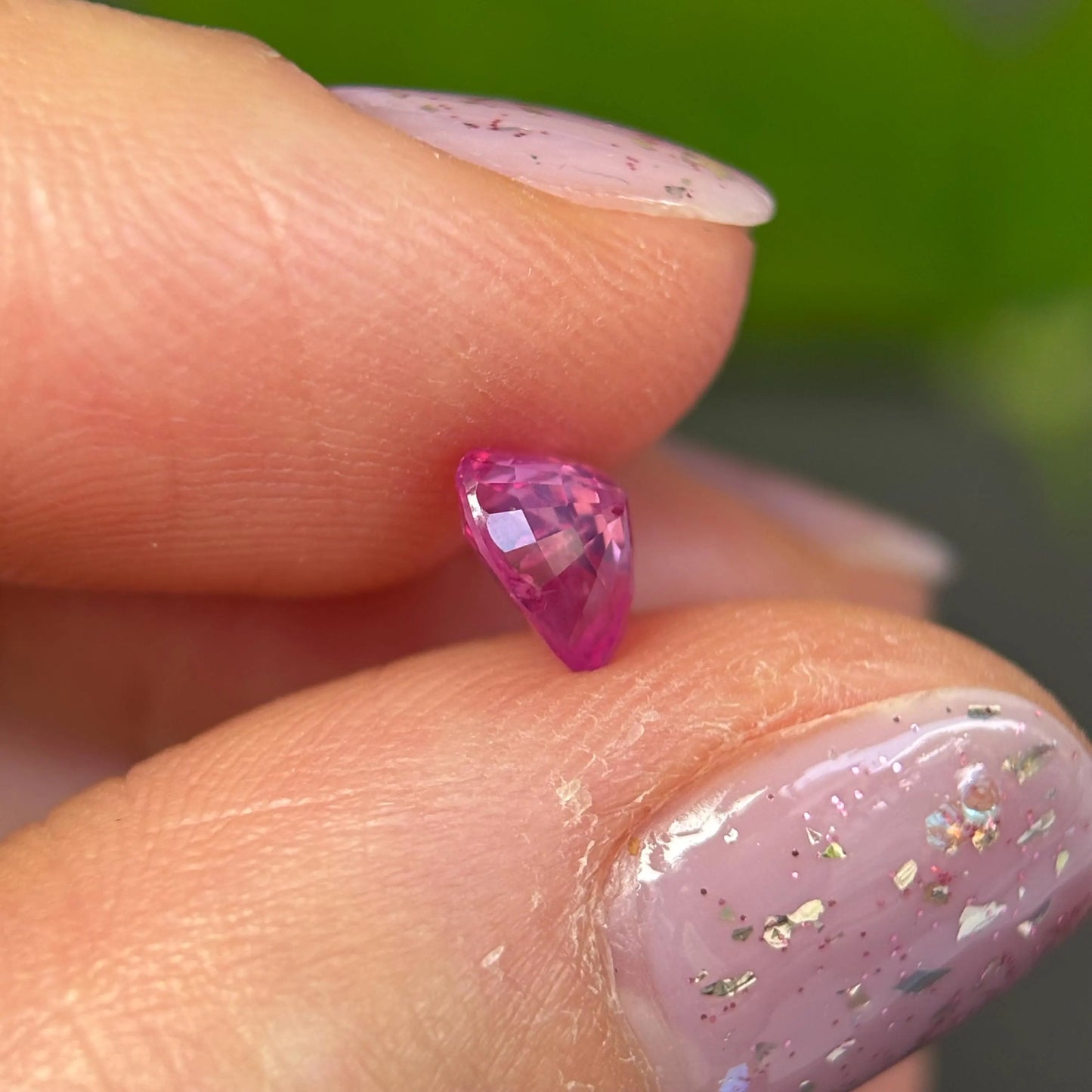 1.03 ct Natural Pink Milky Sapphire Viet Nam.