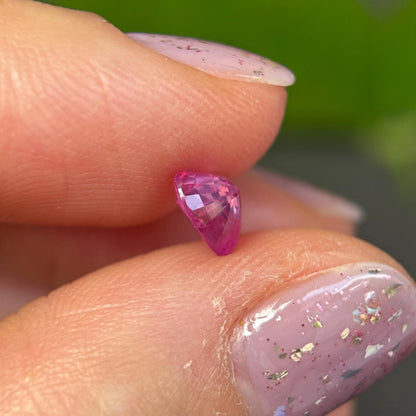 1.03 ct Natural Pink Milky Sapphire Viet Nam.