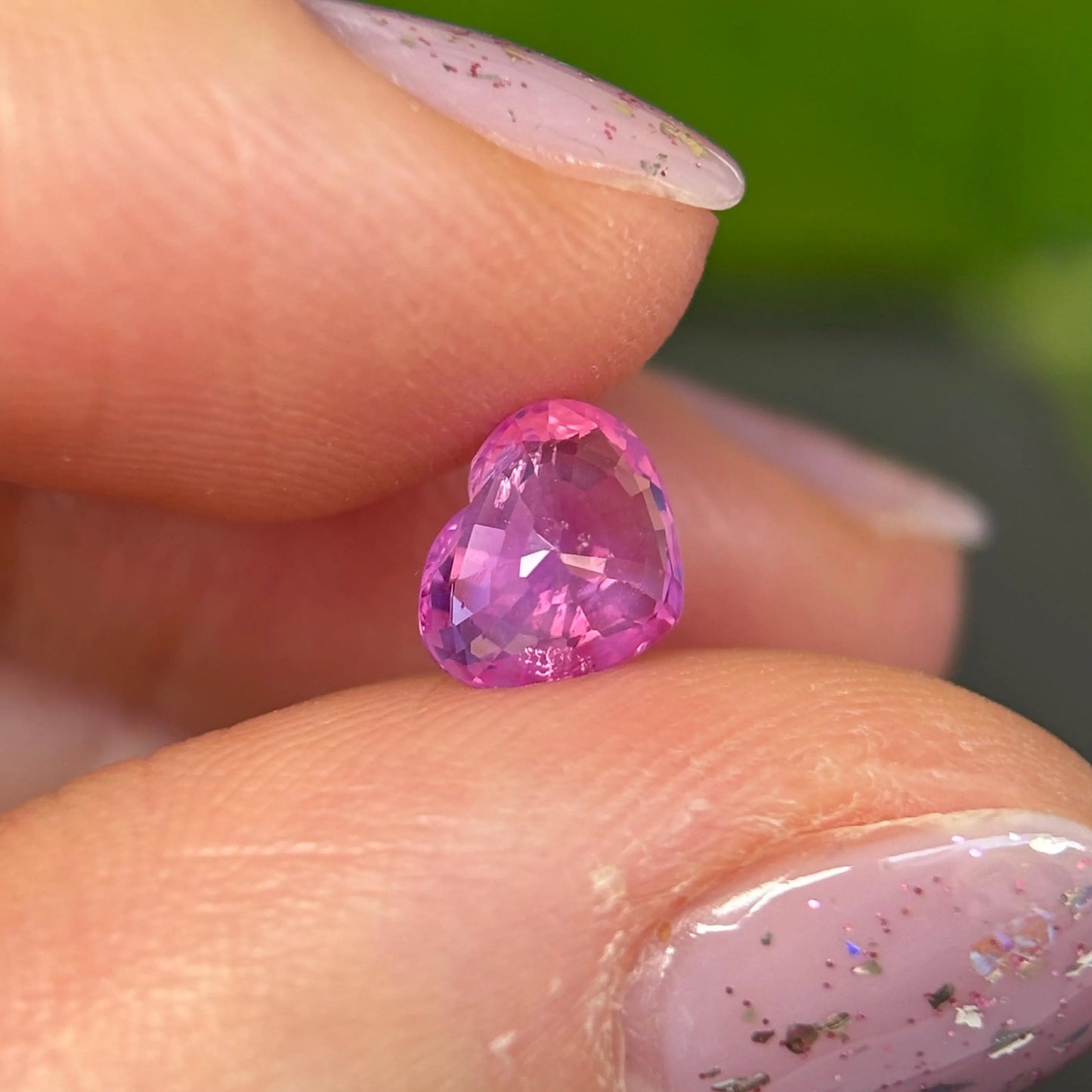 1.03 ct Natural Pink Milky Sapphire Viet Nam.