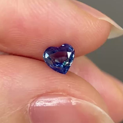 0.65ct Natural Blue Sapphire Vietnam