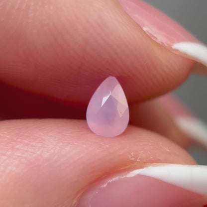 0.35ct Natural Milky Pink Sapphire Vietnam