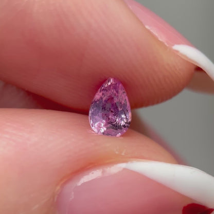0.43ct Natural Milky Pink Sapphire Vietnam
