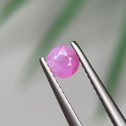 0.53ct Natural Milky Pink Sapphire Vietnam