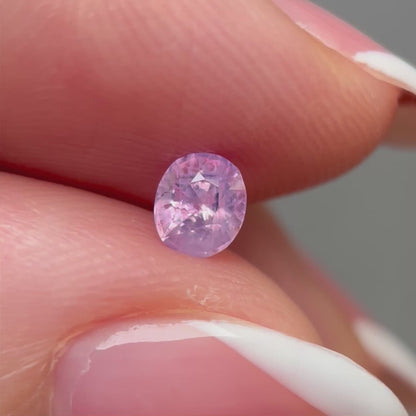 0.47ct Natural Milky Pink Sapphire Vietnam