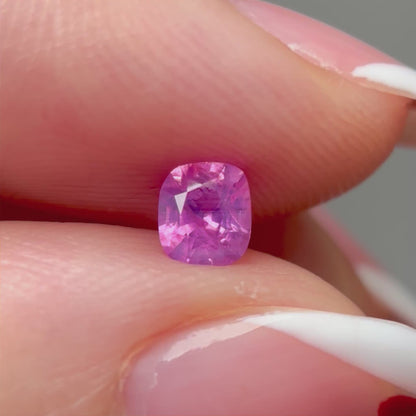 0.43ct Natural Milky Pink Sapphire Vietnam