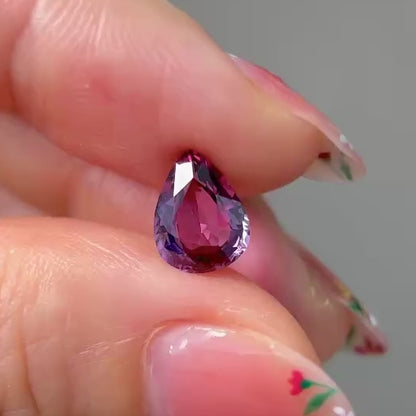 1.54ct Natural Purple Spinel Vietnam
