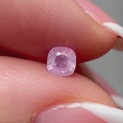 0.33ct Natural Milky Pink Sapphire Vietnam