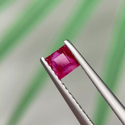0.45ct Natural Opalescent Ruby Vietnam