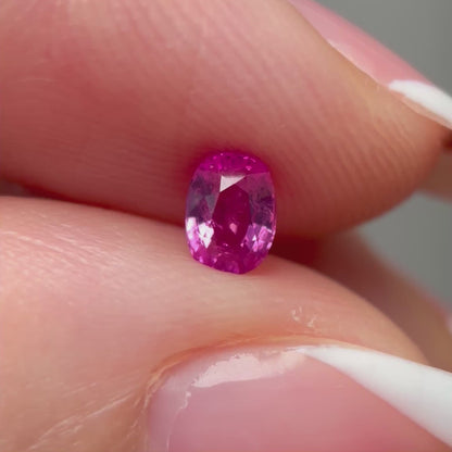 0.41ct Natural Pink Sapphire Vietnam