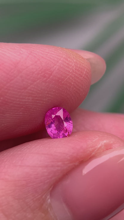 0.32ct Natural Pink Milky Sapphire Vietnam