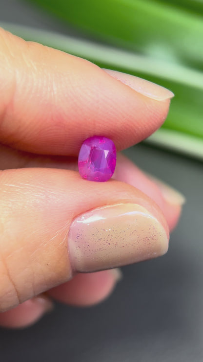 1.04ct Natural Milky Ruby Vietnam