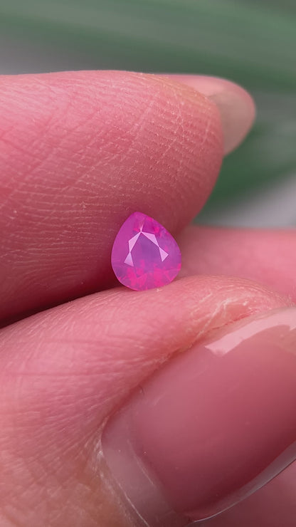0.38ct Natural Milky Pink Sapphire Vietnam