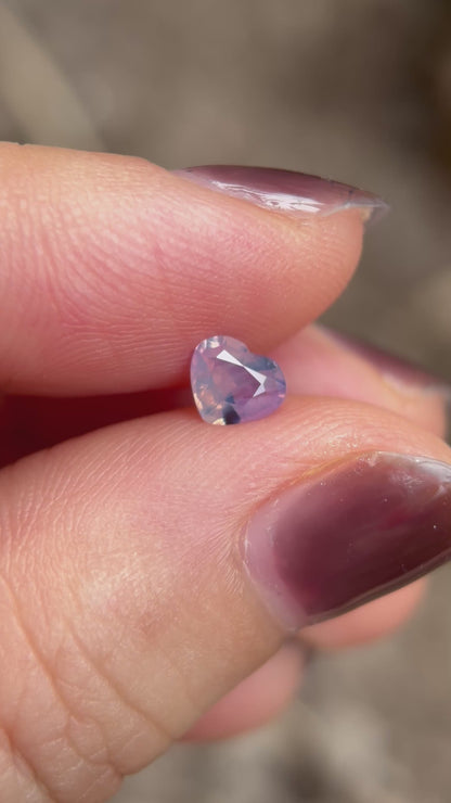0.48ct Natural Pink Milky Sapphire Vietnam, No Treatment