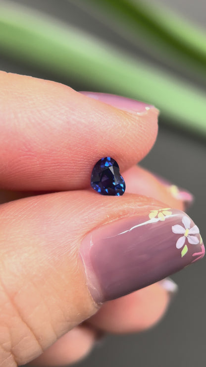 0.37ct Natural Blue Sapphire Vietnam