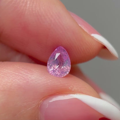 0.61ct Natural Milky Pink Sapphire Vietnam