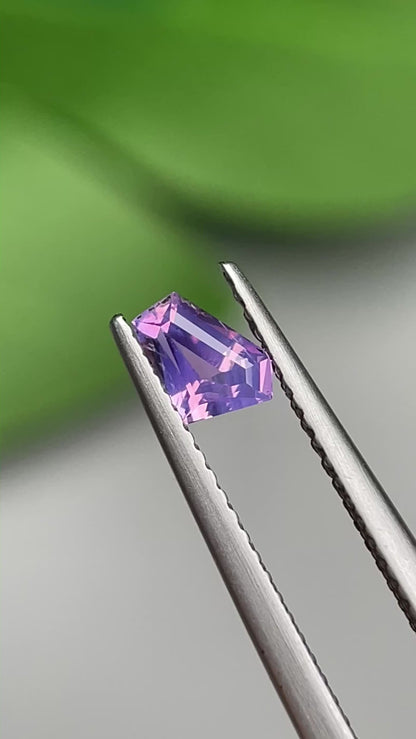 0.44ct Natural Purple Milky Sapphire Vietnam