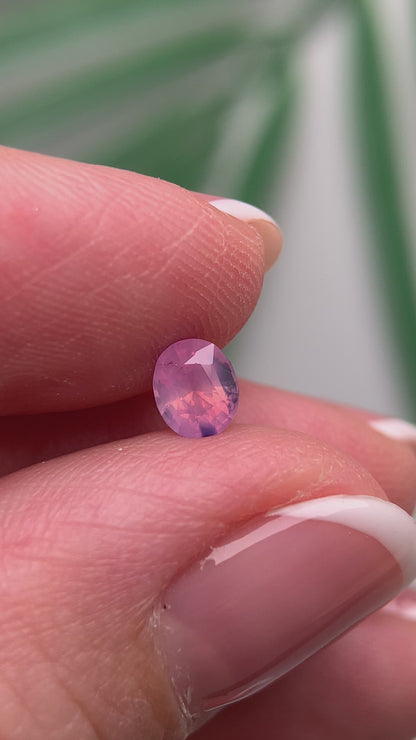 0.48ct Natural Milky Pink Sapphire Vietnam